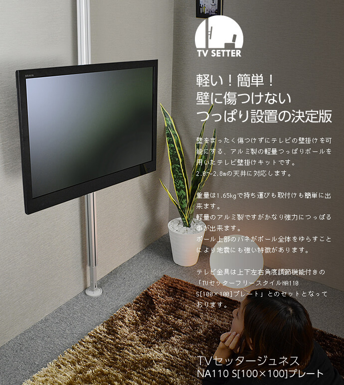 Tvセッタージュネスna110 Ssサイズ スモールプレート テレビ壁掛けの情報満載 安心の専門店 フッフール